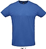 Camiseta Deportiva Unisex Sprint Sols - Color Royal